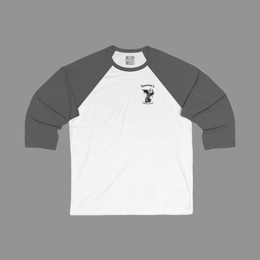 Unisex 3/4 Sleeve Baseball Tee