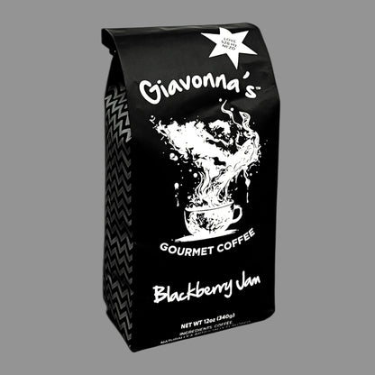 Giavonna's Gourmet Coffee Blackberry Jam - crafted with intention for a smooth, indulgent blackberry crumble coffee experience. 