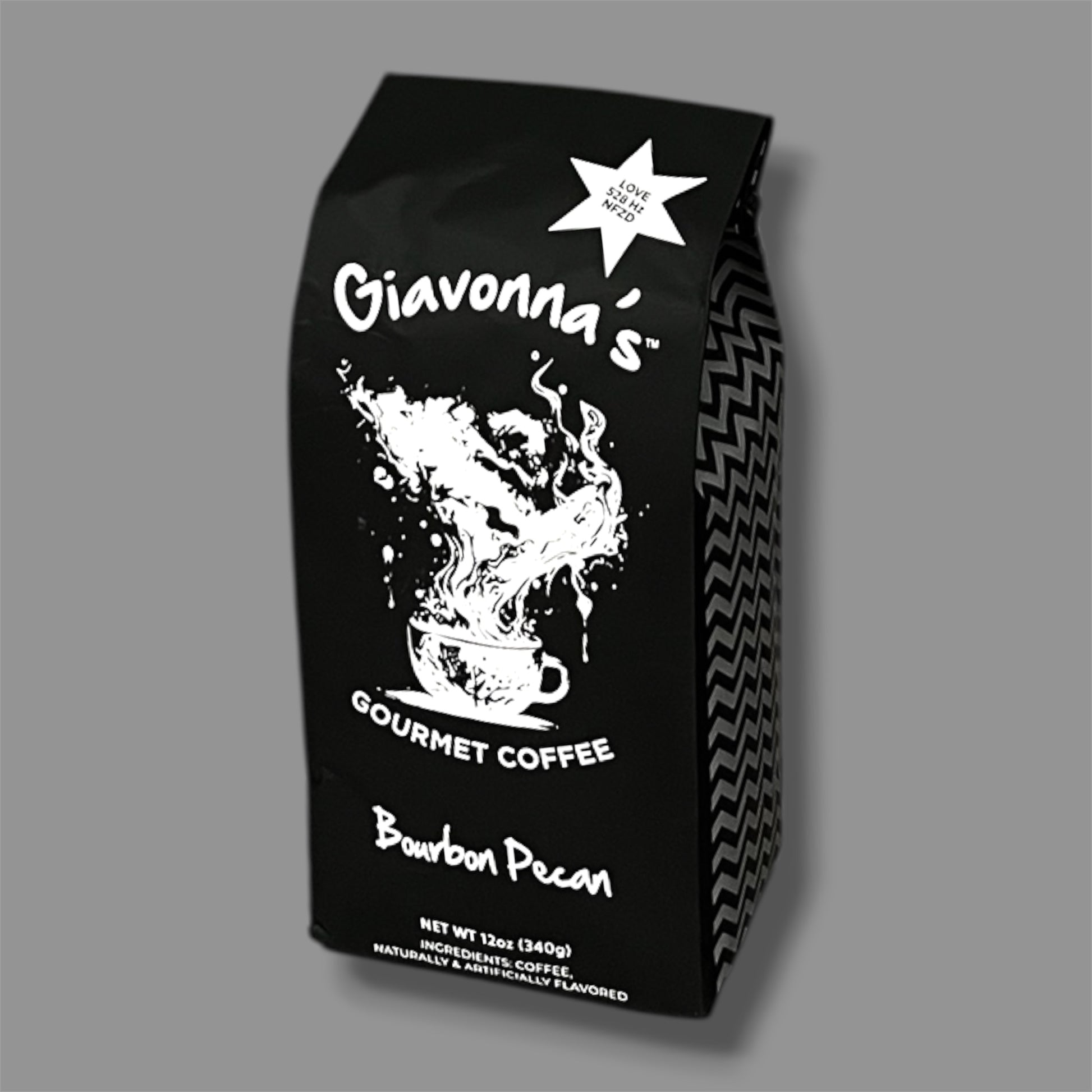 Giavonna's Gourmet Coffee Bourbon Pecan - crafted with intention to deliver a smooth indulgent specialty coffee with bourbon and pecan richness.