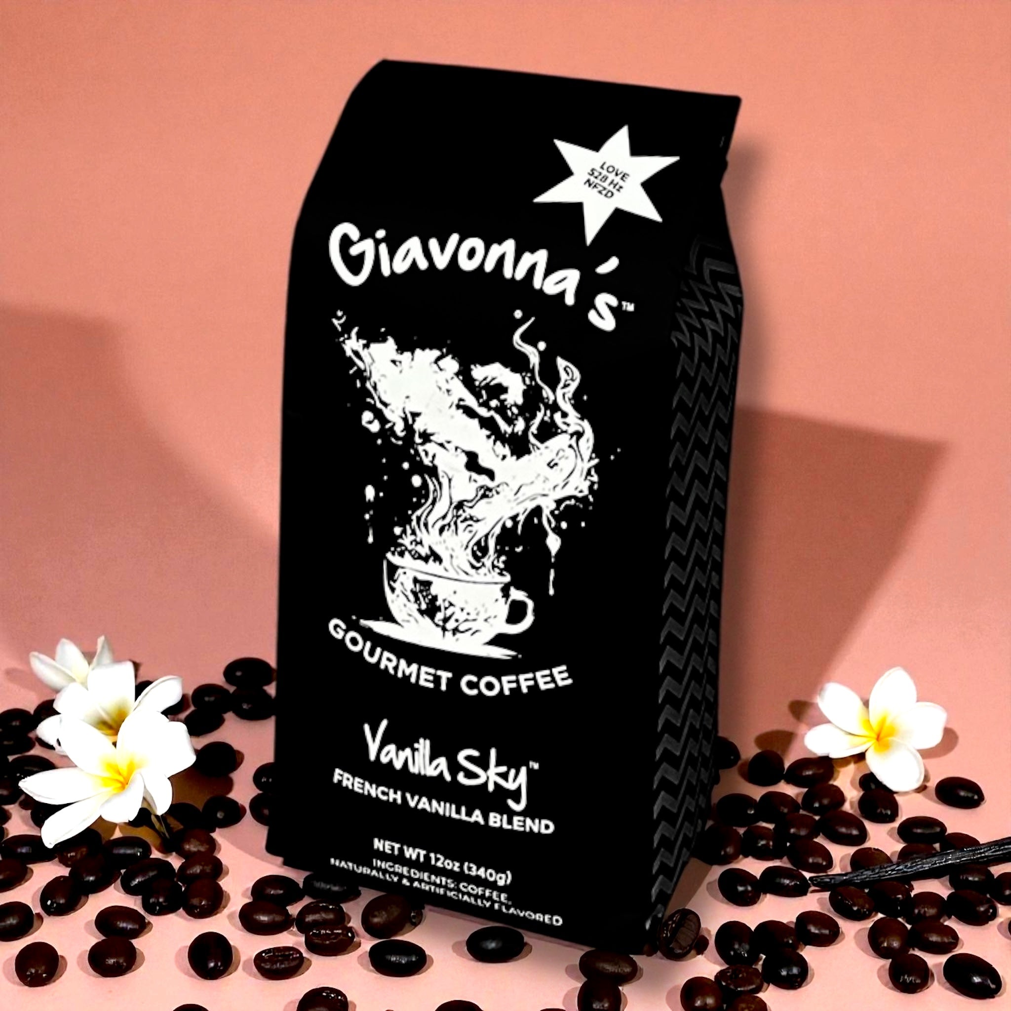 Vanilla Sky French Vanilla | 528Hz Infused | 12 oz – Giavonna's