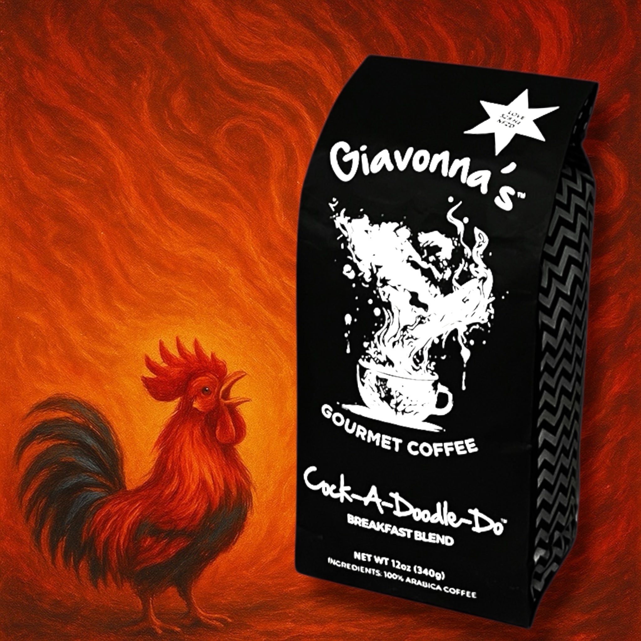 Giavonna's Gourmet Coffee Cock-A-Doodle-Do Breakfast Blend