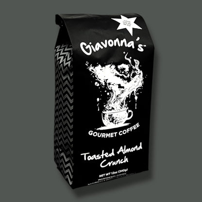 Giavonna’s Gourmet Coffee – Toasted Almond Crunch Blend - 528Hz Infused