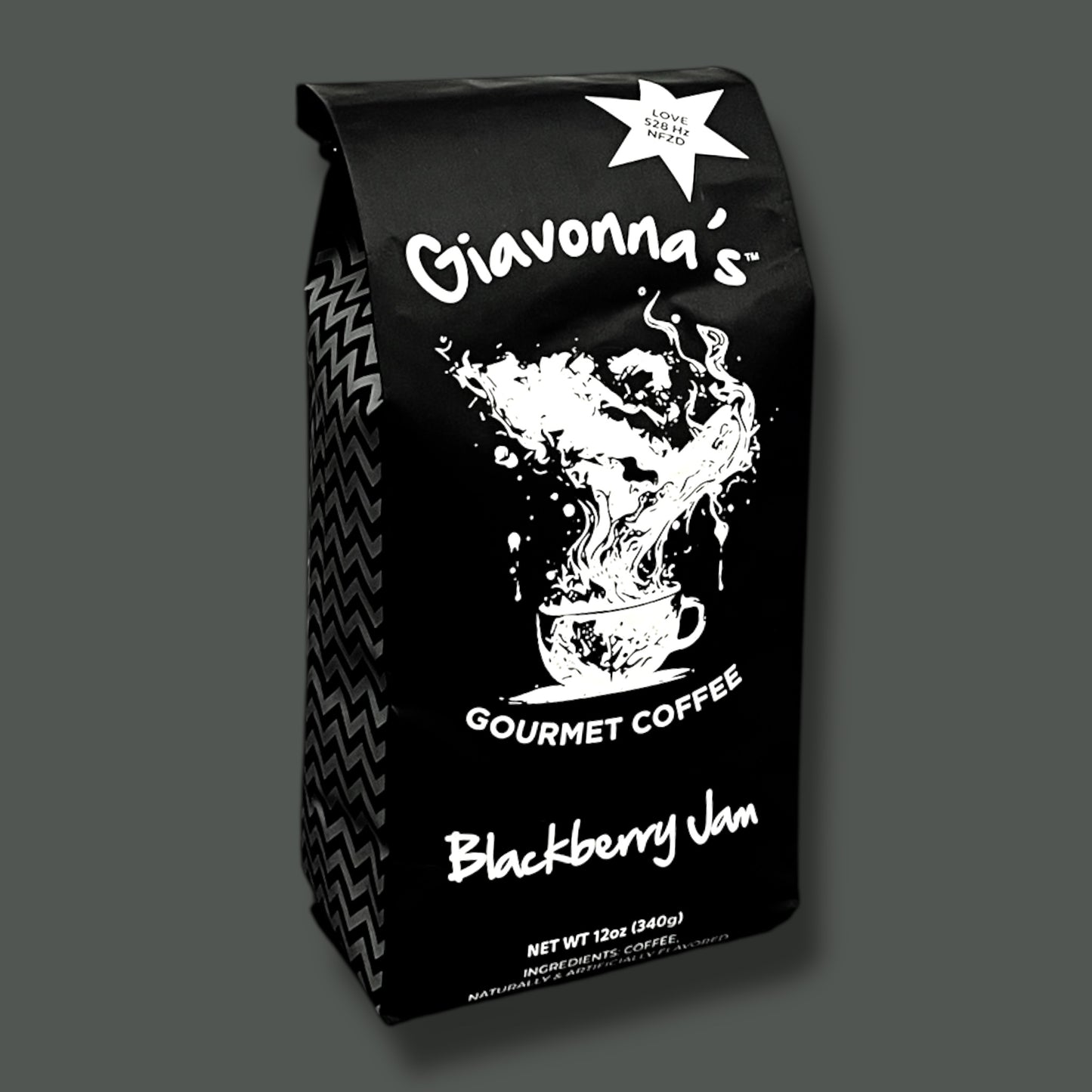 Giavonna’s Gourmet Coffee – BlackBerry Jam Blend - 518Hz Infused