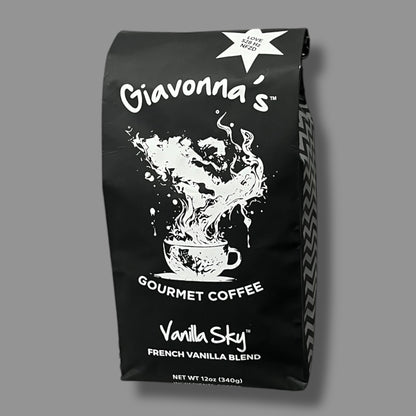 Vanilla Sky French Vanilla 12 oz Coffee infused (NFZD) with 528Hz