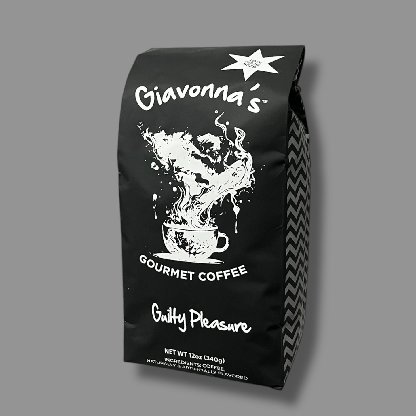Guilty Pleasure 12 oz Coffee infused (NFZD) 528Hz