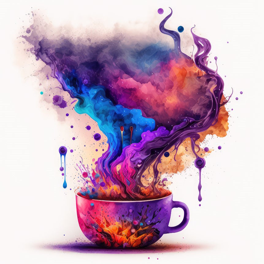 Giavonna's Gourmet Coffee mug logo symbolizing the 528Hz infusion, highlighting our premium coffee blends designed to elevate your mind, body, and soul experience. 