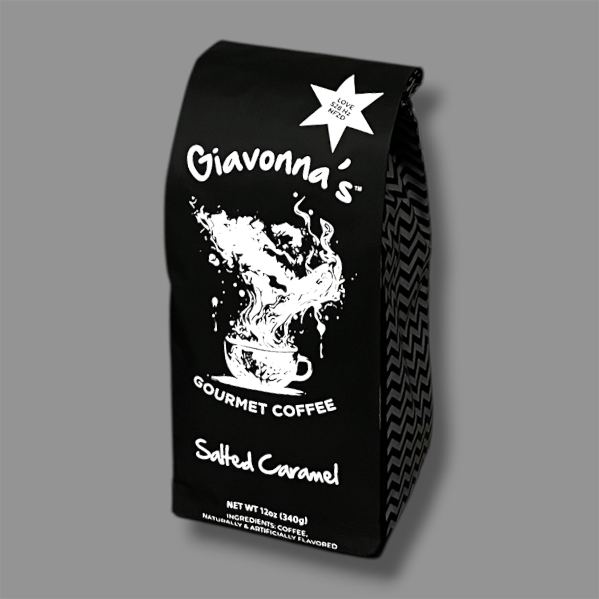 Giavonna's Gourmet Coffee Salted Caramel - crafted with intention for a smooth indulgent caramel coffee experience with a hint of sea salt. 