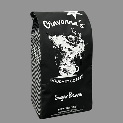 Giavonna's Gourmet Coffee Sugar Beans - crafted with intention for a cozy, smooth sugar cookie coffee experience. 