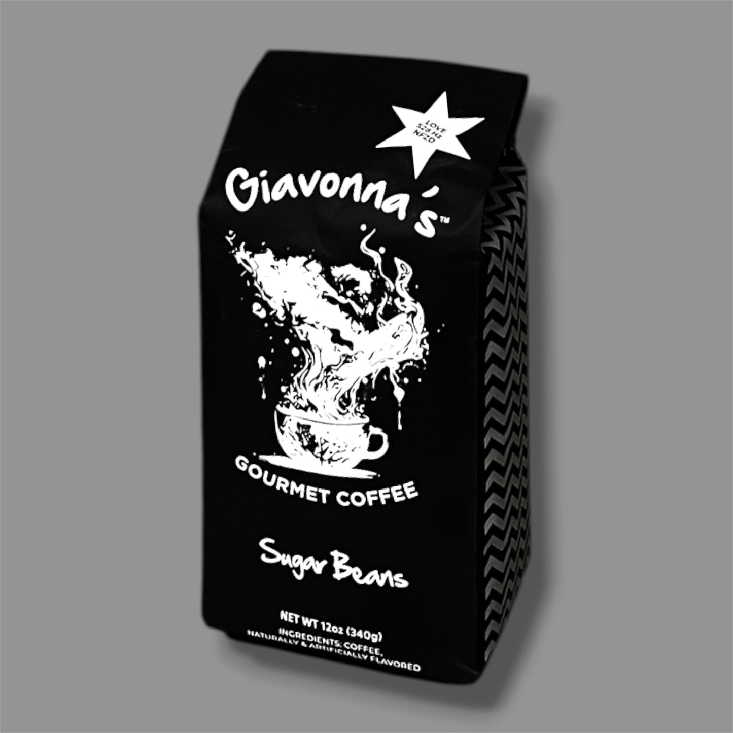 Sugar Beans by Giavonna's Gourmet Coffee - premium sugar cookie flavored specialty coffee with a smooth, inviting finish. 